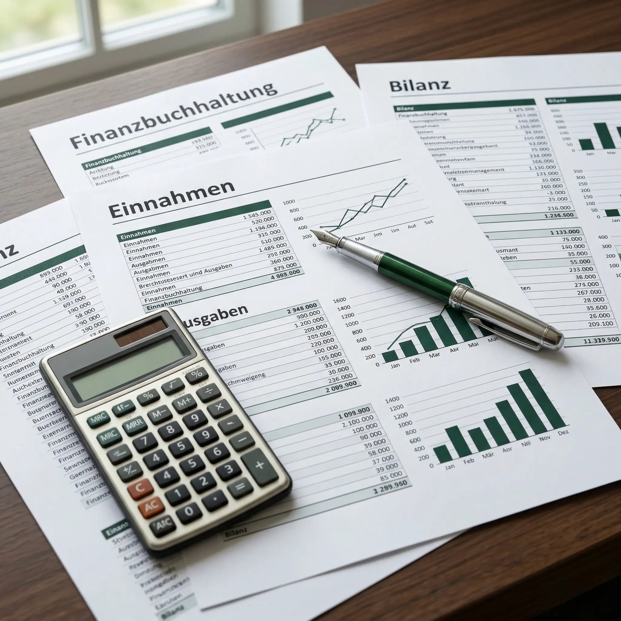 Finanzbuchhaltung bei ARQAM Buchhaltungsservice