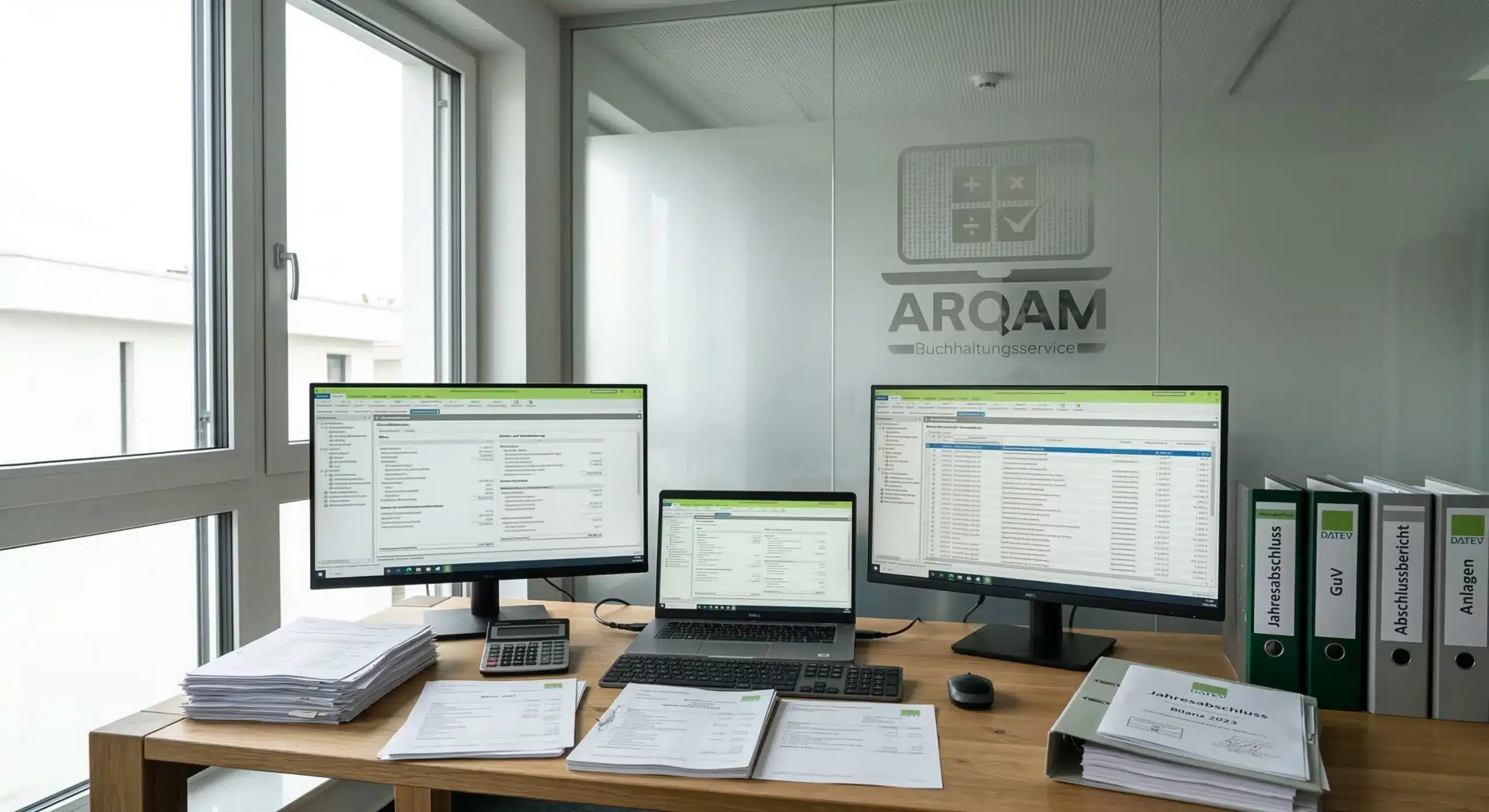 Jahresabschluss in Essen und remote mit ARQAM Buchhaltungsservice